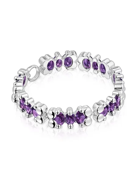 Сребърна гривна Tous Bold Bear Lab