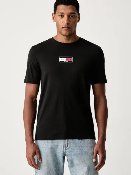 Tommy Hilfiger T-Shirt Brand Love czarny