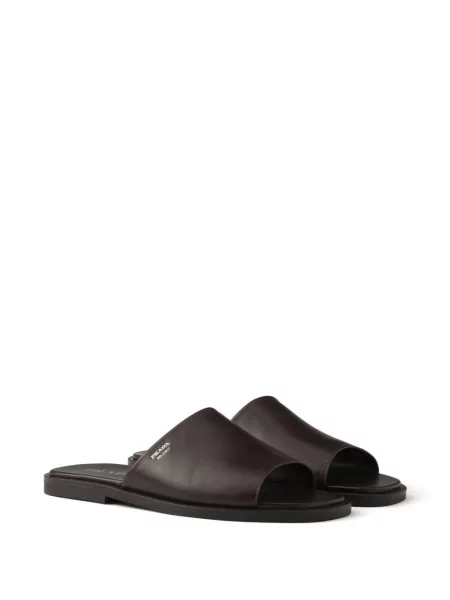 Sandale Prada din piele maro