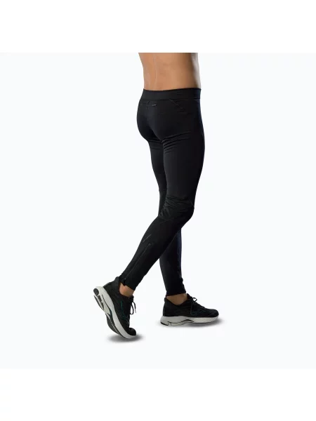 Legginsy do biegania Mizuno Active Warmalite Long Tight czarne
