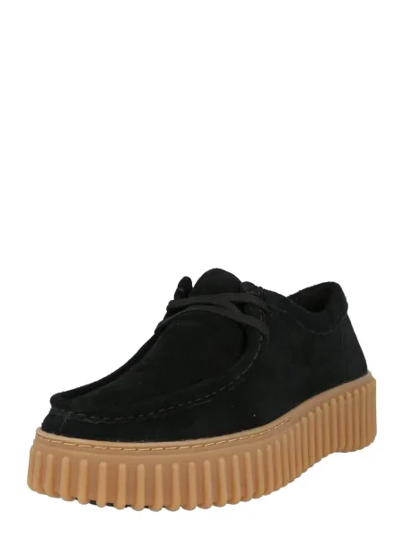 Bateliai Clarks su raišteliais juoda