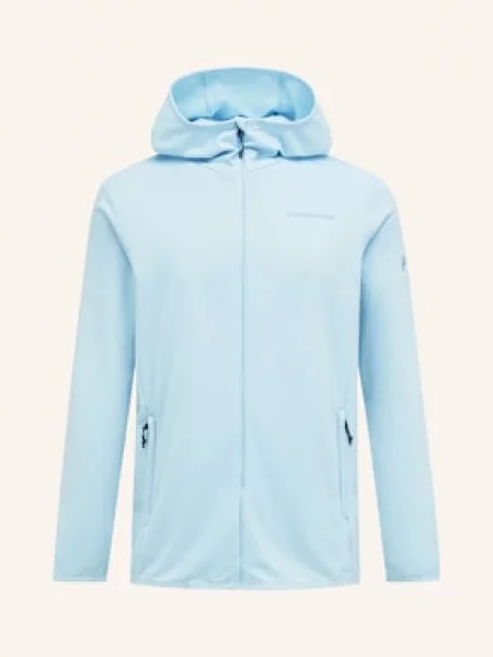 Peak Performance Bunda Midlayer Light Hood tmavě modrá