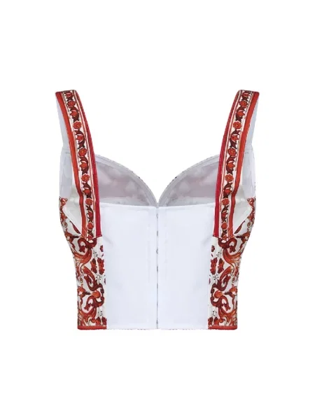 Top Dolce And Gabbana z nadrukiem
