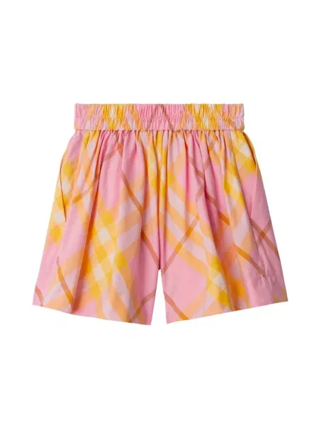Szorty dziecięce Burberry różowe