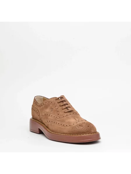 Derby Tod's zamszowy brązowy