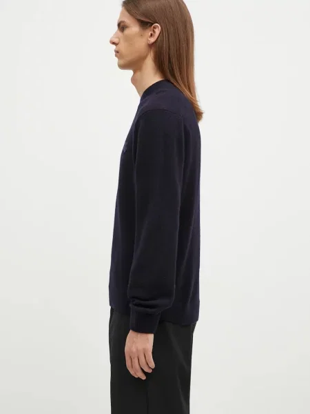 Maison Kitsuné pulover de lana Bold Fox Head Patch