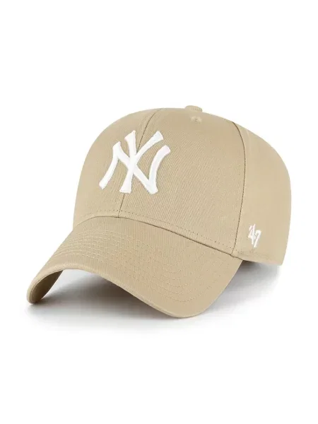 47 brand czapka z daszkiem MLB New York Yankees brązowa