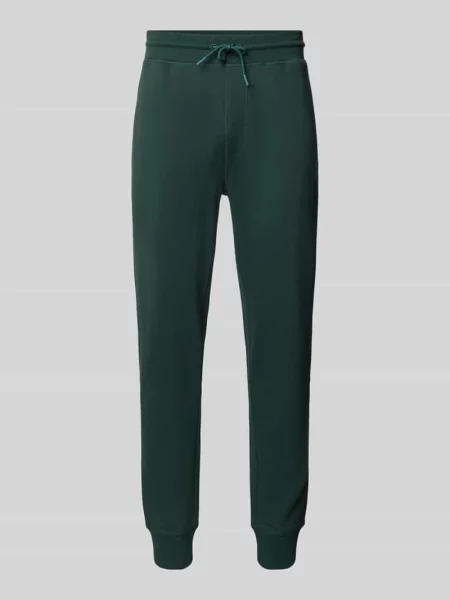 Spodnie dresowe o kroju slim fit z elastycznym pasem Boss Orange