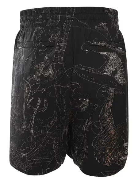 Pantaloni scurți Domrebel negru