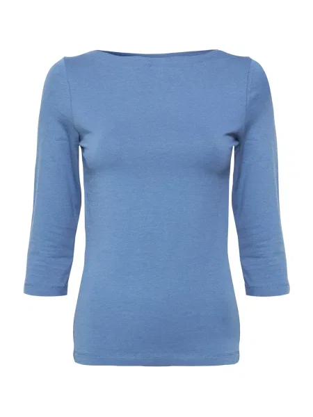 VERO MODA Tricou VMPANDA fumuriu albastru