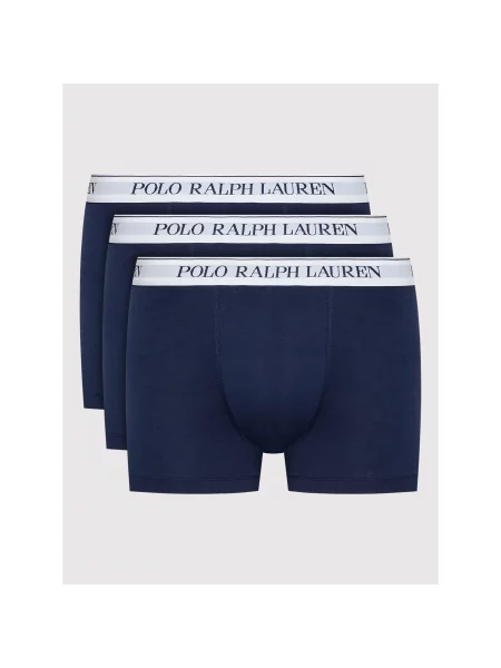 Polo Ralph Lauren Boxer trumpikės nakties / pilka / balta mėlyna