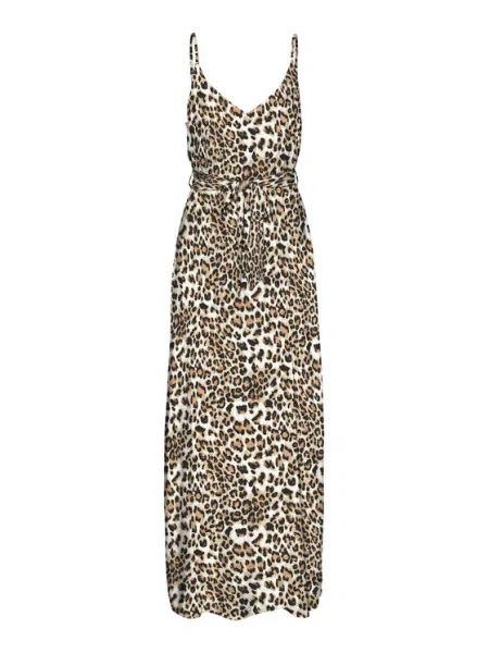 Vero Moda Лятна рокля Easy кафяв