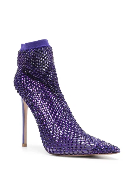 Cizme scurte Le Silla plasă violet