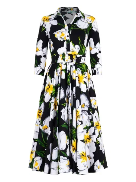 Rochie Samantha Sung de costum negru