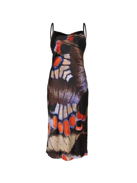 Rochie midi Staud cu imagine negru