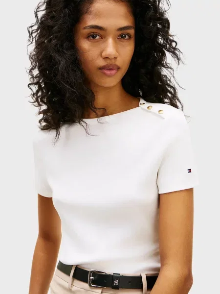 Футболка Tommy Hilfiger біла