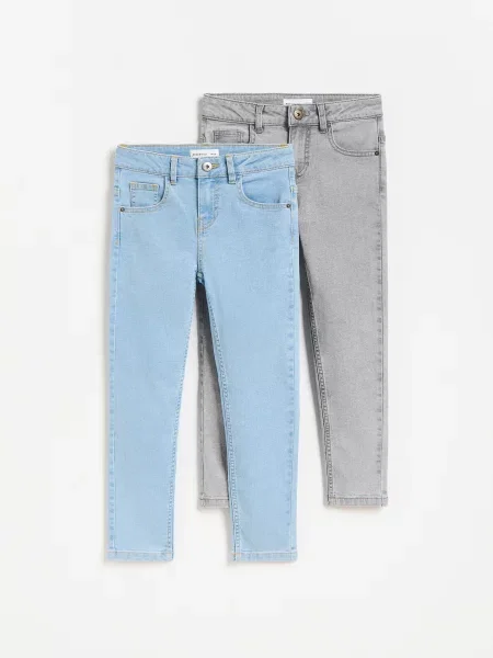 Reserved Джинси slim 2 шт. синій