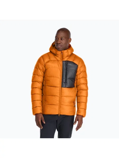 Мъжко пухено яке Rab Mythic Ultra оранжево
