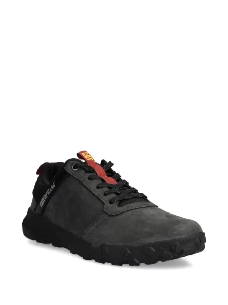 Sneakerși Caterpillar cu șireturi din dantelă gri