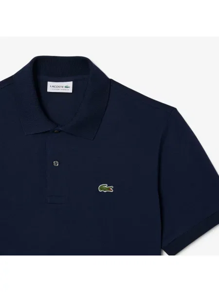 Классическое поло Lacoste синее