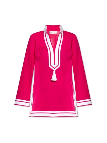 Bluzka Tory Burch różowa