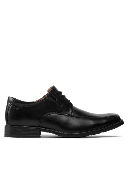 Clarks Обувки Tilden Walk черен