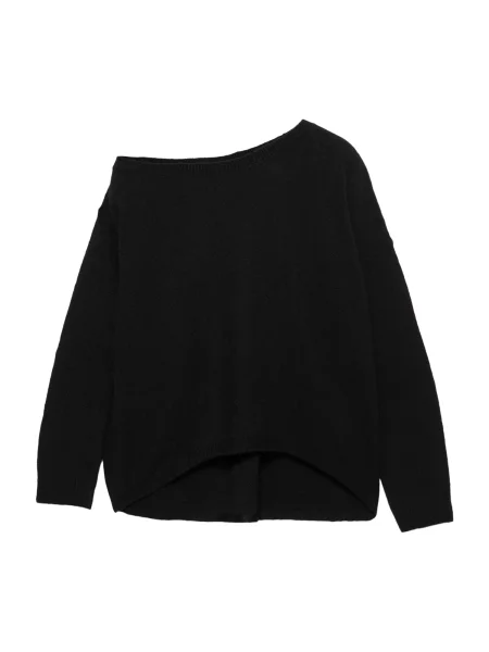 Pull&Bear Pulover črna