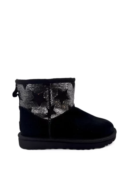 Botine Ugg cu paiete clasici negru