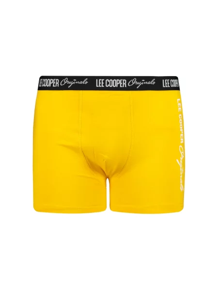 Boksarice Lee Cooper s potiskom rumena