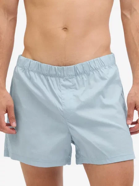 JACK & JONES Boxerky JACMILANO opálová / svetlomodrá biela