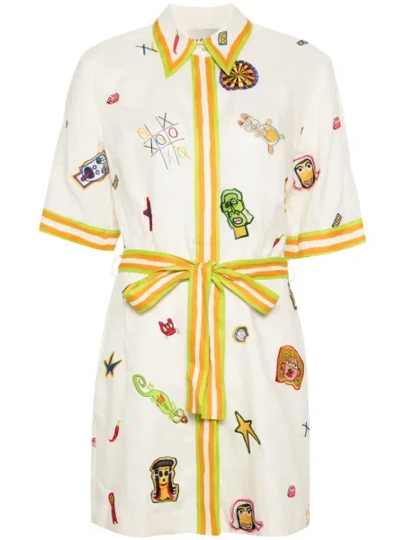 Mała mały sukienka mini Alemais garniturowa