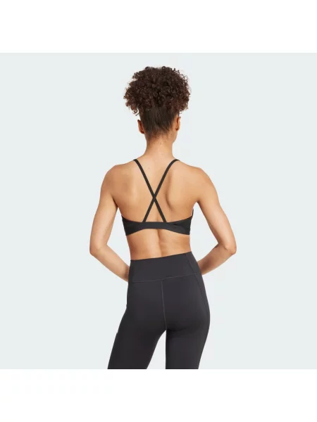 ADIDAS PERFORMANCE Sportovní podprsenka Aeroreact / bílá černá