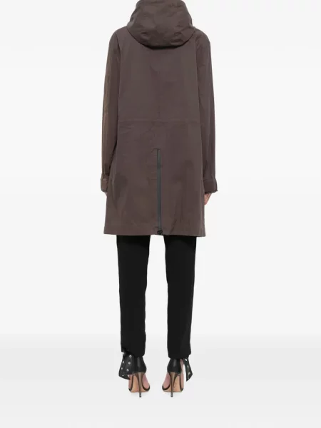 Geacă parka Kenzo cu glugă gri