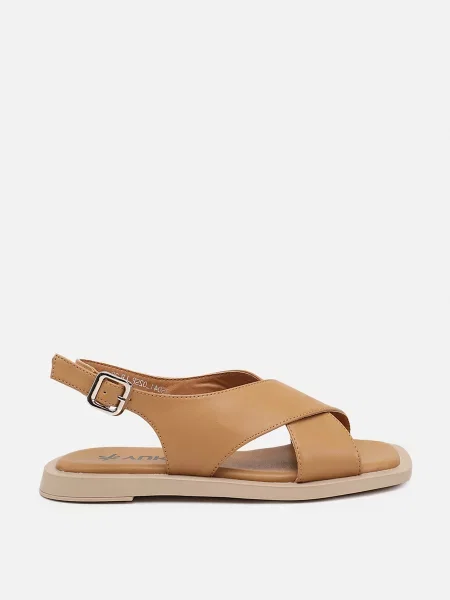 Шкіряні Сандалії YUKI коричневий