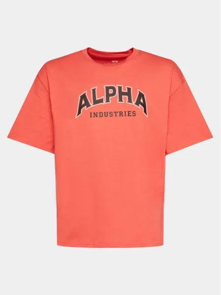 Alpha Industries Tricou College roșu