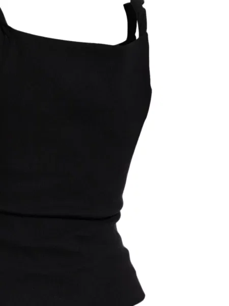 Top Vivienne Westwood drapat negru