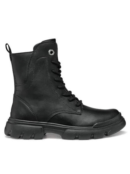 Csizma Geox J Junette D fekete