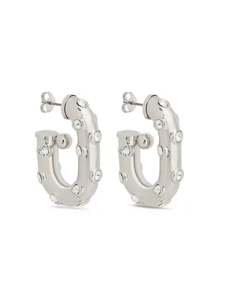 Обеци Rabanne сребристо