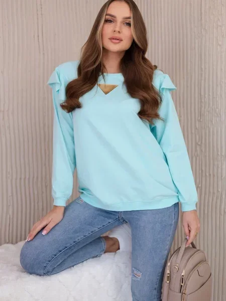 Bluzka Kesi z falbankami