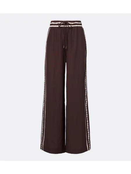 Pantaloni Alemais maro