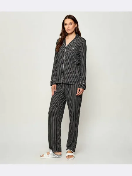 LAUREN RALPH LAUREN Pijama negru