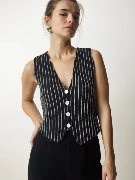 Vestă Happiness İstanbul alb