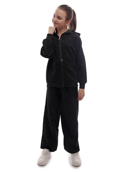 Дитячий Спортивний костюм LUMO віскоза/поліестер чорний