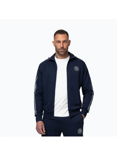 Bluză pentru bărbați Pitbull Nexus Track Jacket dark navy marină