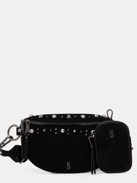 Geantă Steve Madden din piele negru