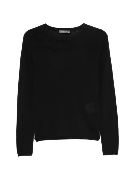 Top Philo-sofie cu decolteu rotund negru