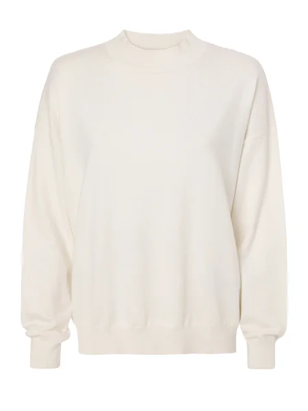 TATUUM Pulover murdar alb