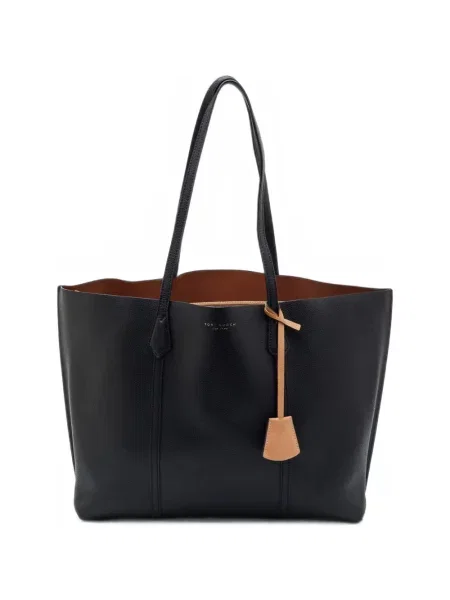 Geantă shopper Tory Burch negru