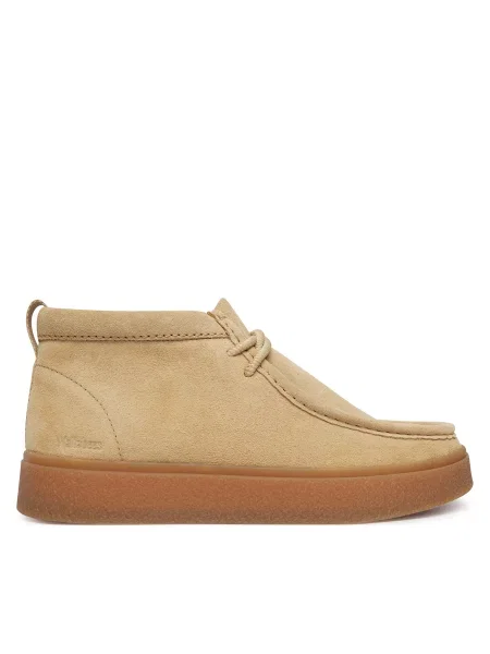 Gležnjače Clarks Boxbee WallaBT Svijetlo bež