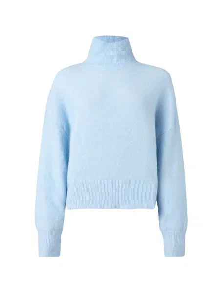 Samsøe Samsøe Pulover NOLA pastel albastru